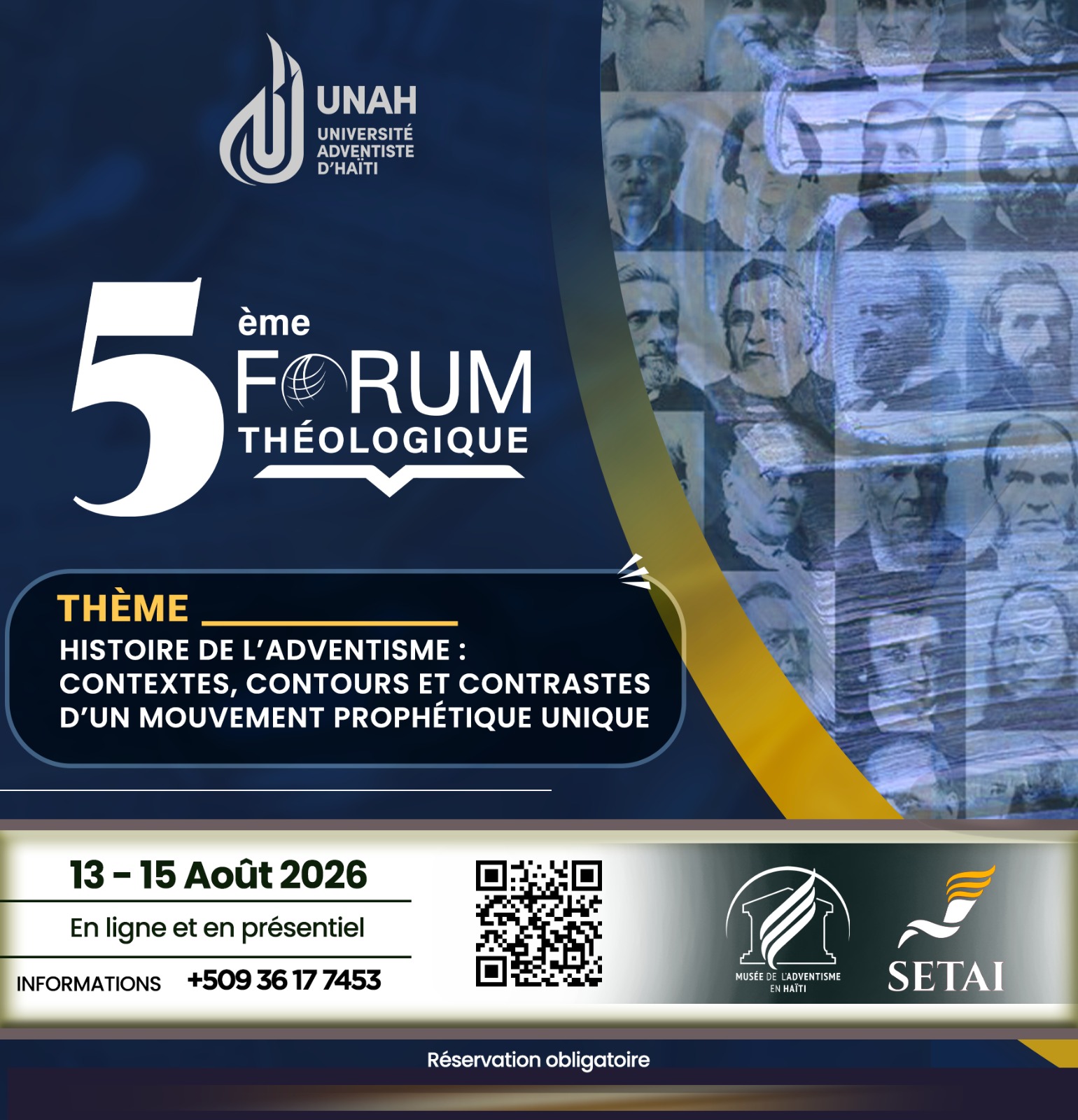 5e Forum de Théologie de l’Université Adventiste d’Haïti : réfléchir à l’histoire et à l’identité du mouvement adventiste